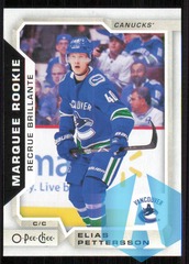 2018-19 O-Pee-Chee #611 Elias Pettersson RC